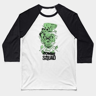 Luck of the Zombie Squad Baseball T-Shirt